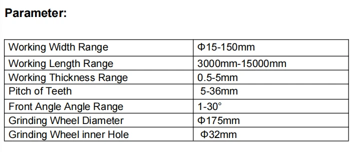 specification 1 specification 1